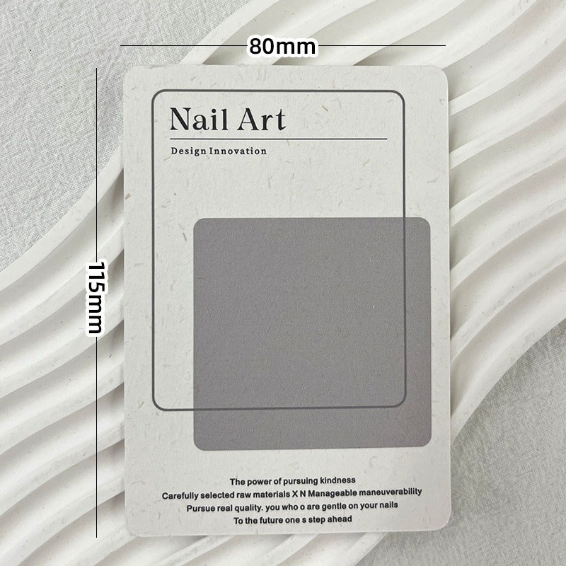 Custom Printed Display Cards for Press On Nail Packaging (MOQ=50)