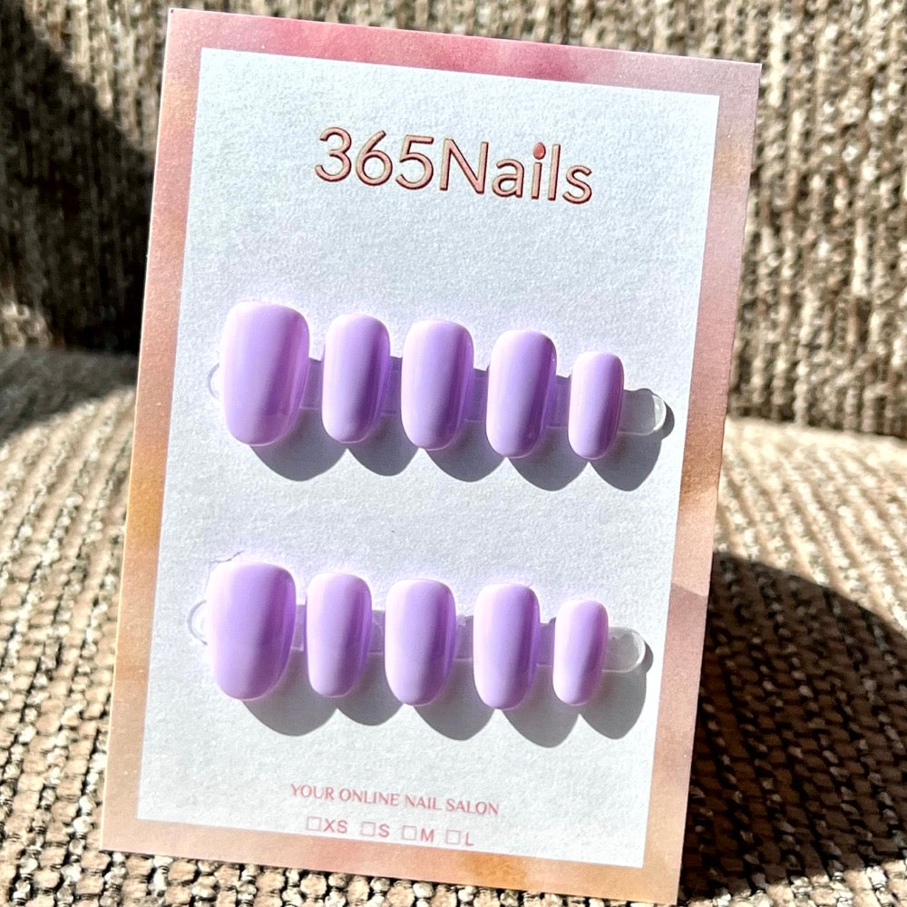 20 Colors Mega Palette - Premium Solid Handmade Nails (8 Shapes Available)