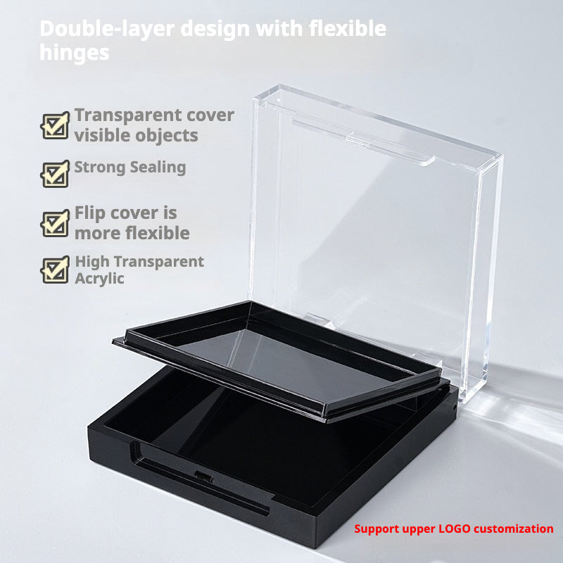 Double-layer press on nails storage box wholesale