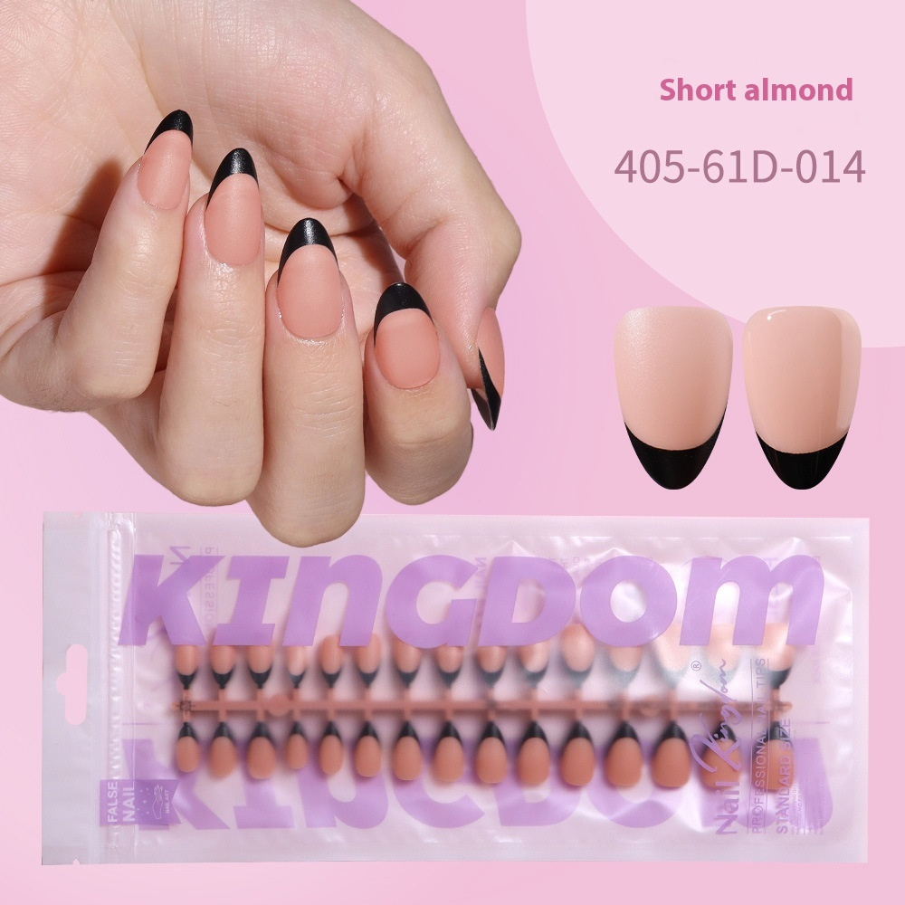 Nail Tips French prefabricated nail pads, whole bags, new non-marking removable fake nail patches, French press on nails