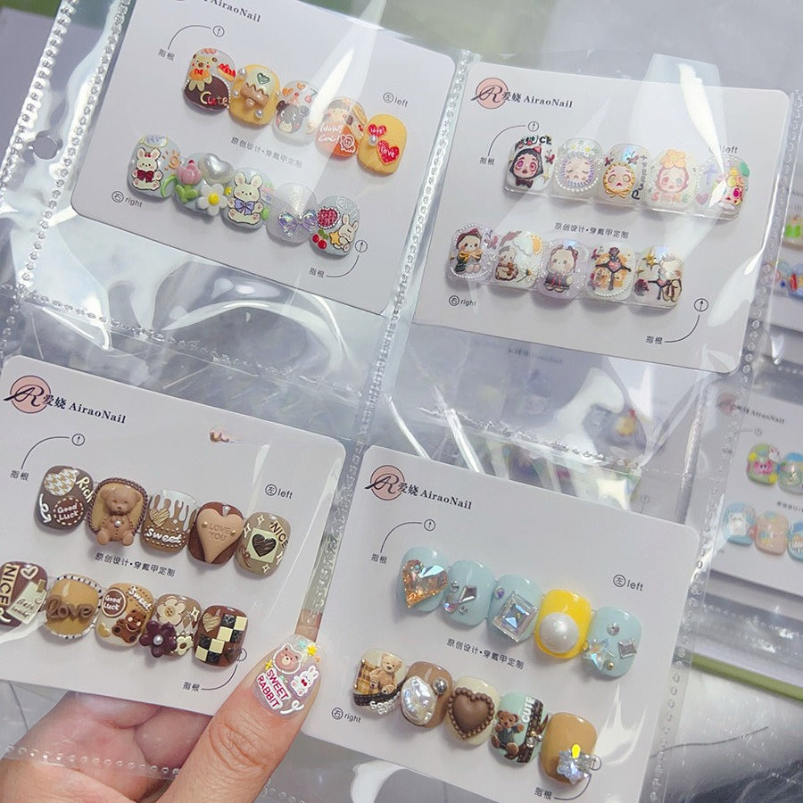 Tomoni Nail Sticker Storage Album