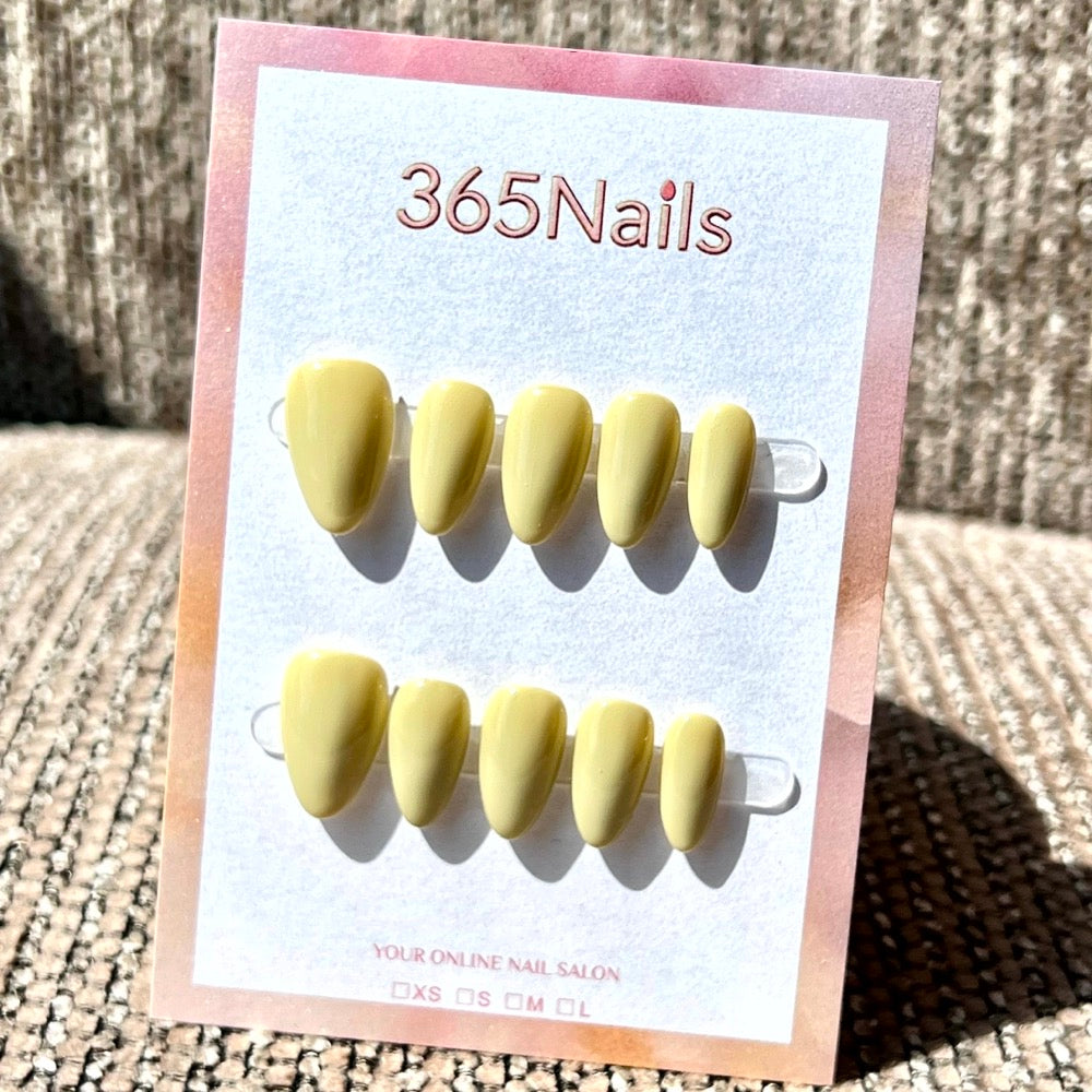 "20 Colors Mega Palette" - Premium Solid Handmade Nails (8 Shapes Available)