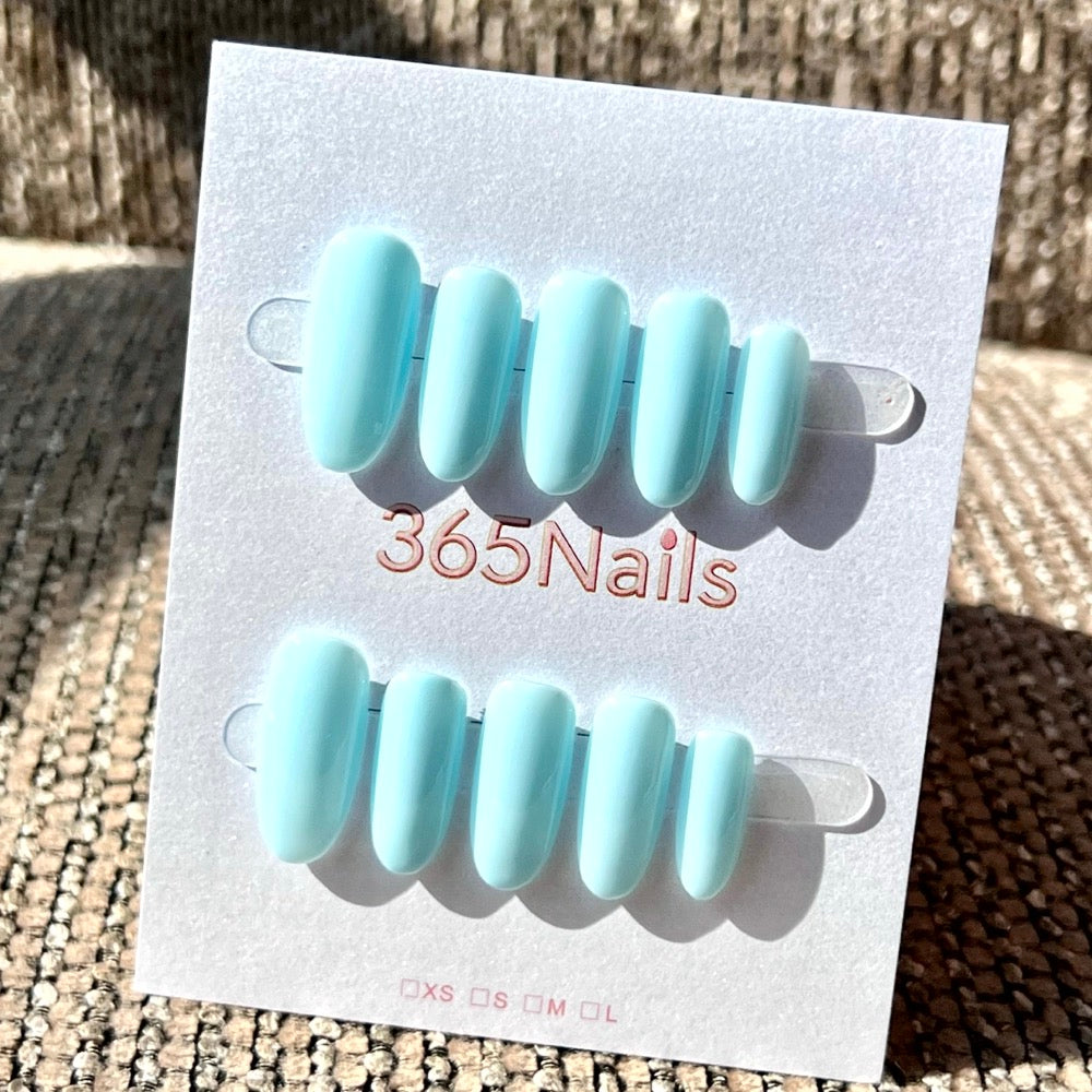 20 Colors Mega Palette - Premium Solid Handmade Nails (8 Shapes Available)