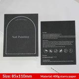 Custom Printed Display Cards for Press On Nail Packaging (MOQ=50)