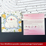 Classic White Display Cards for Press On Nail Sets (MOQ=50)