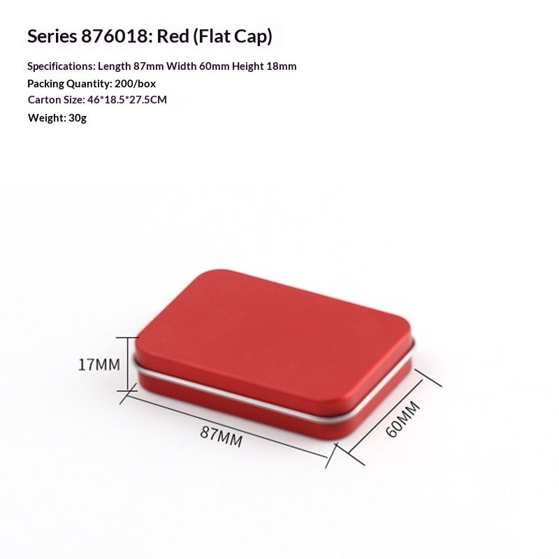 Custom Metal Press On Nail Storage Tin (MOQ=10)