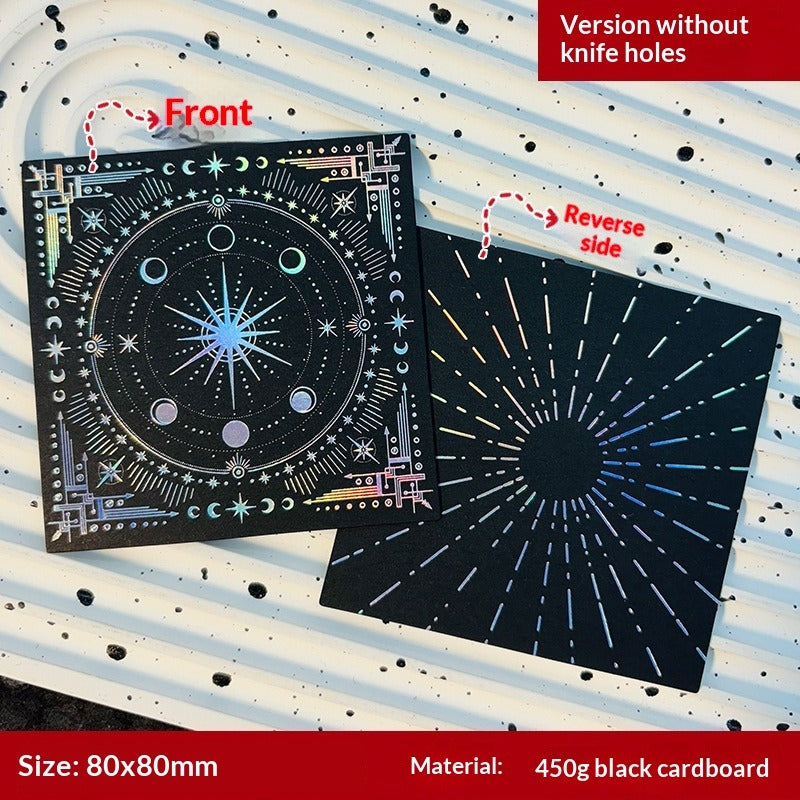 Classic White Display Cards for Press On Nail Sets (MOQ=50)