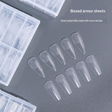 365nails Half-Matte Seamless Nail Tips | Multi-Shape Nail Extension Set (YS-101 to YS-402)