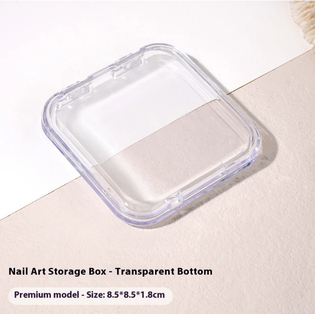 Private Label Packaging Customization for Press-On Nails | Sticker + In-Stock Plastic Box | Paper Box Color/Logo Custom