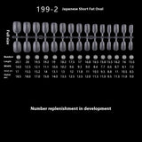 Nail Tips Transparent nail piece wholesale 30 pieces, full number, light and thin, full sticker, trapezoidal non-marking, wear-free patch, frosted nail piece