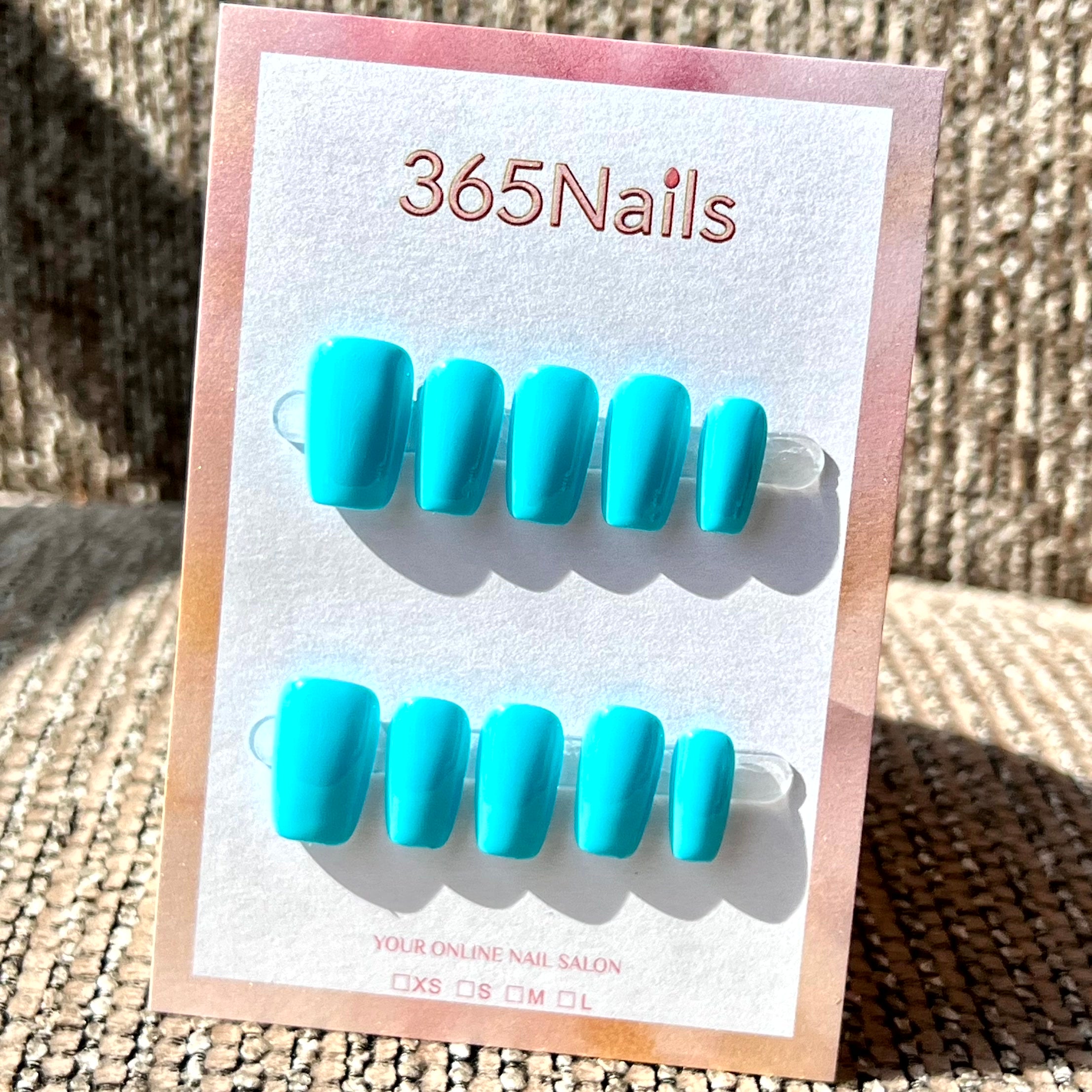20 Colors Mega Palette - Premium Solid Handmade Nails (8 Shapes Available)