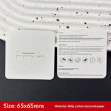 Embossed Gold Foil Display Cards for Press On Nails (MOQ=50)
