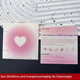 Classic White Display Cards for Press On Nail Sets (MOQ=50)