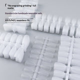 365nails Matte No-File Nail Tips | XS/S/M/L Sizes with Single-Size Refill Option