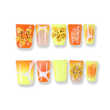 365Nails Citrus Bloom Pop Press-On Nails