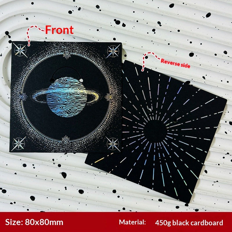 Classic White Display Cards for Press On Nail Sets (MOQ=50)