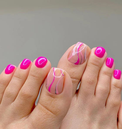 Wear nail manicure toenail patch wholesale collection toenail removable  fake nail false nails｜365nails