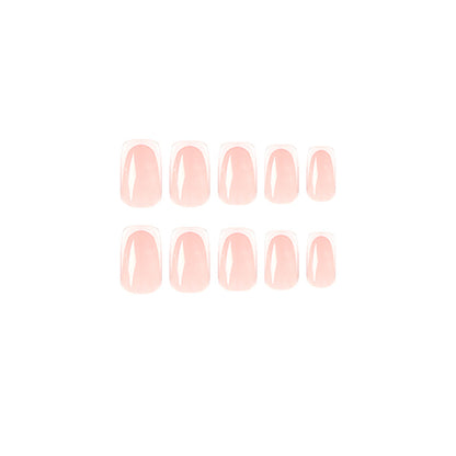Parche para uñas, prensa francesa blanca simple, parche para uñas, parche para uñas al por mayor, parche para uñas postizas al por mayor, parche para uñas al por mayor｜365nails