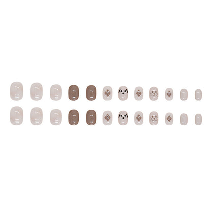 Cute puppy kids nails｜365nails
