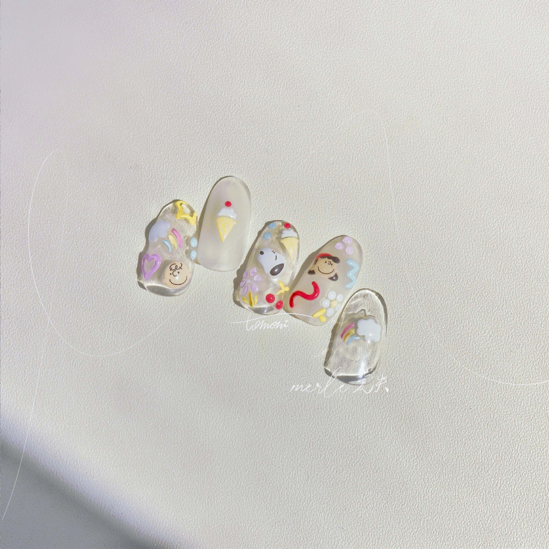 365nails: "Snoopy & Amigos Jelly Kawaii" – Adesivos para Unhas