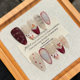 Pure Handmade Advanced Sense Summer Flower Theme Small Fresh Pure Handmade | 365nails