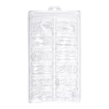 365nails: "Multi-Style Clear Nail Tips" – Assorted Nail Extension Set