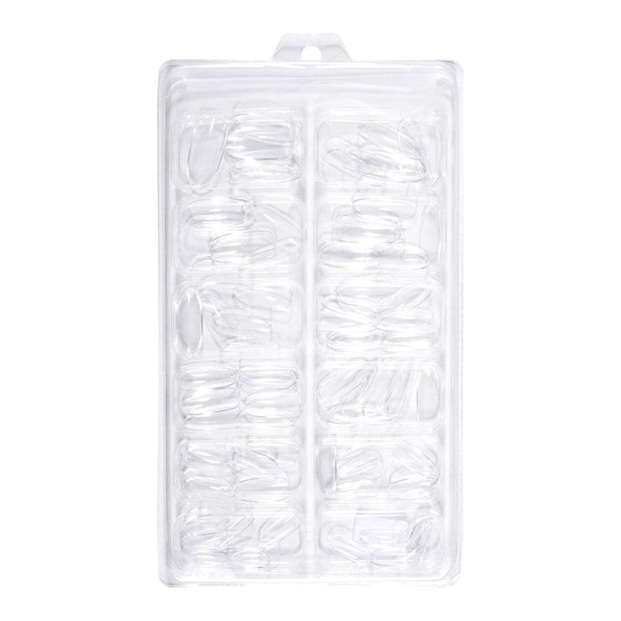 365nails: "Multi-Style Clear Nail Tips" – Assorted Nail Extension Set