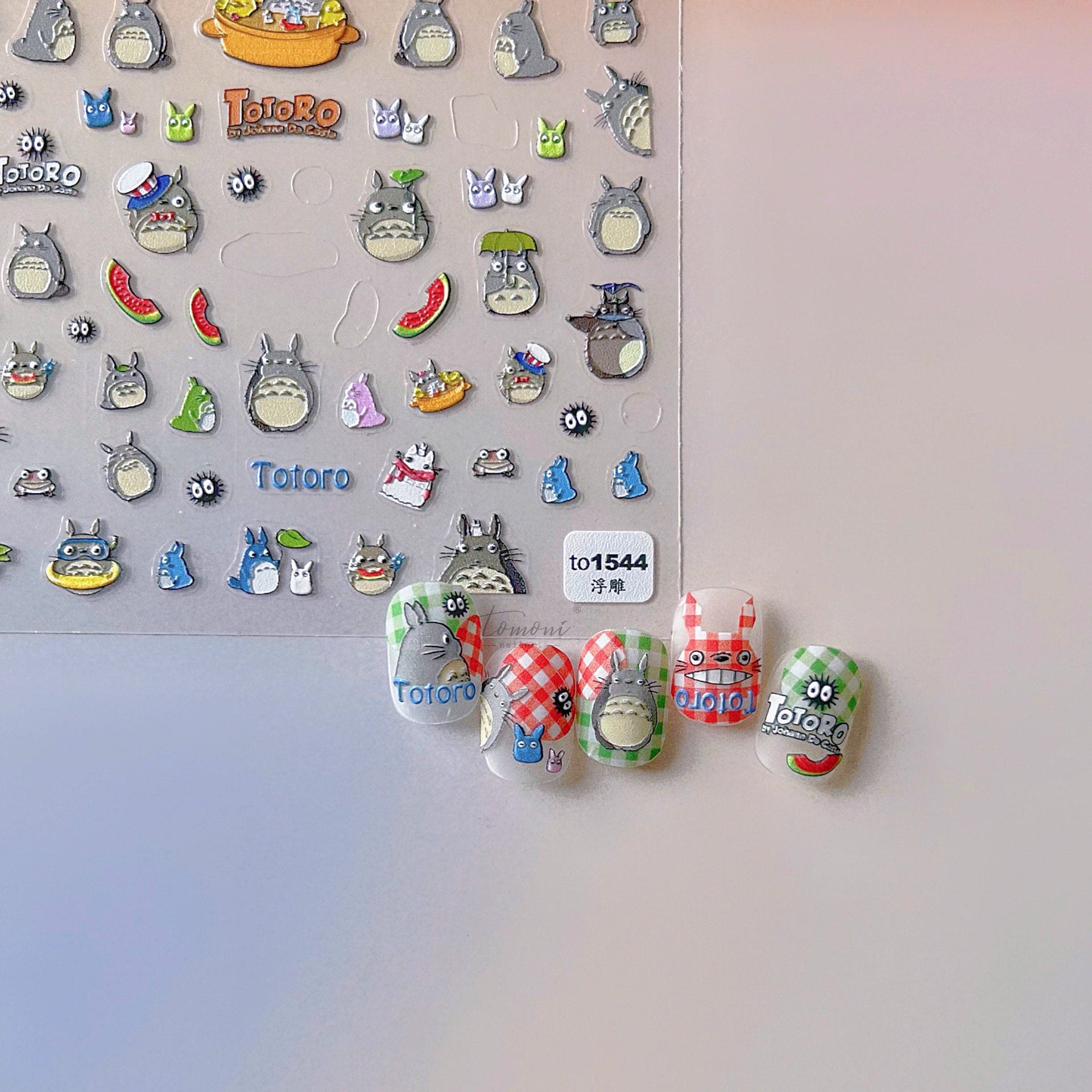 365nails: 카드캡터 사쿠라 캐릭터 컬렉션 네일 아트 스티커