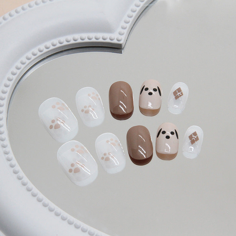 Cute puppy kids nails｜365nails