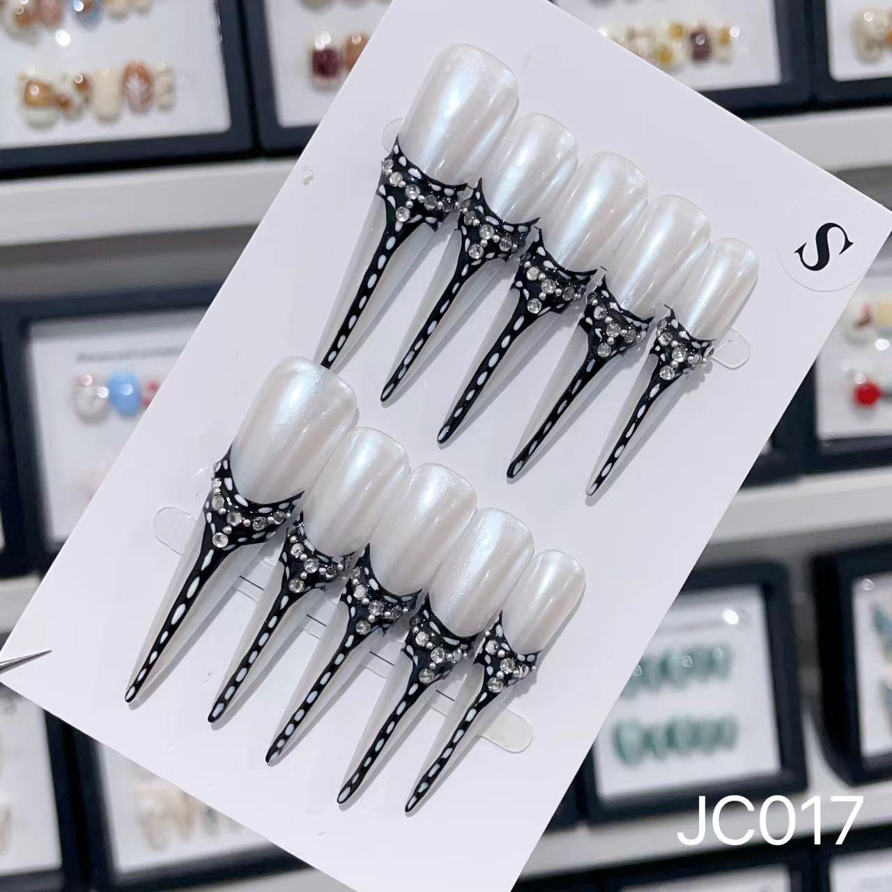 Extra Long 5.5cm Stiletto Press-On Nails Collection | Dozens of Styles | Reusable & Ready to Wear