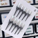 Extra Long 5.5cm Stiletto Press-On Nails Collection | Dozens of Styles | Reusable & Ready to Wear