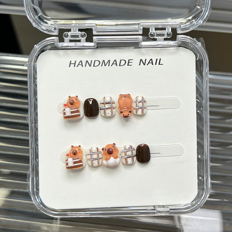 Cute Cartoon Kids Press On Nails Collection