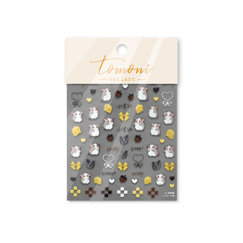 365nails: "Floral Corgi" – nail art stickers