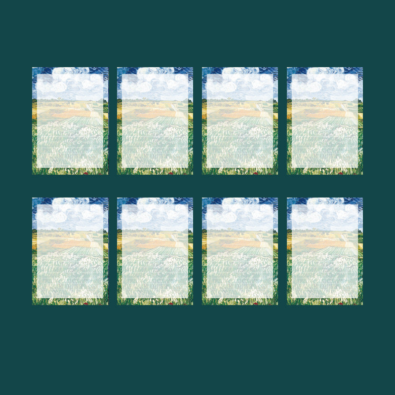 浪漫胭脂粉信封，花卉封蠟印 (MOQ=7)
