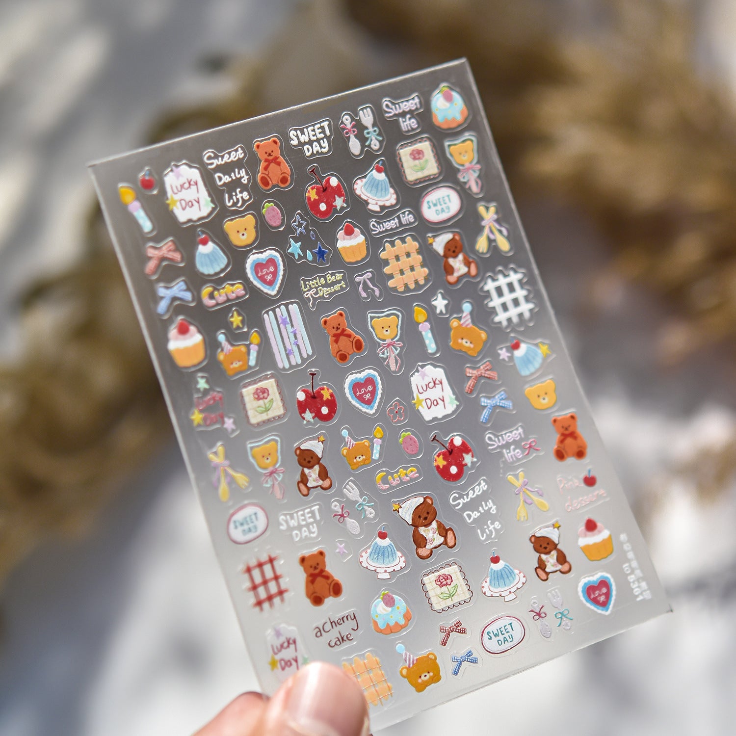 365nails: "Christmas cat & dog" – Nail Art Stickers