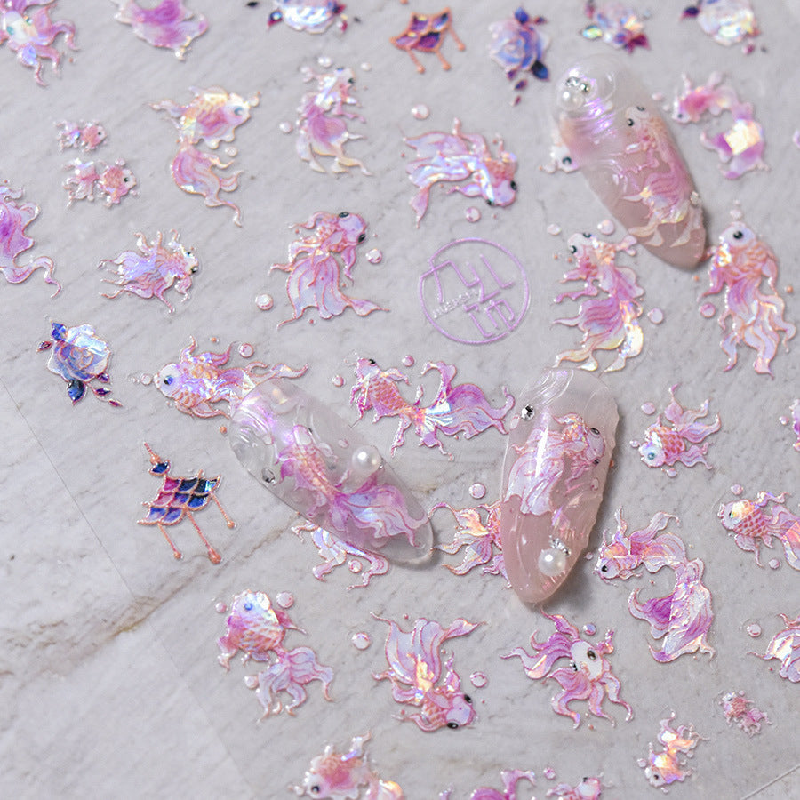 "Iridescent Shell Pearl Goldfish" – Shell Pearl Goldfish Collection