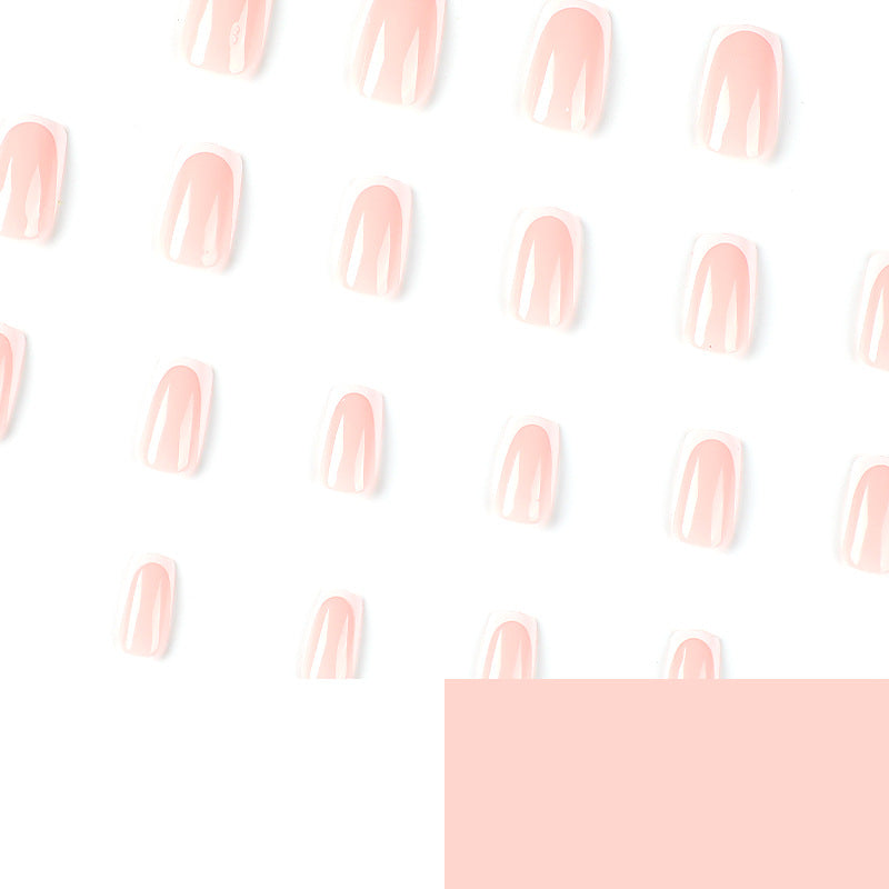 nails Patch Simple White French press on nails Patch Wholesale nails Patch Wholesale False nails Patch Wholesale｜365nails
