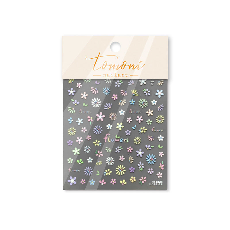 365nails: "margarida pastel flower jelly" – Adesivos para unhas
