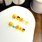 Cute Candy Cartoon Kids Press On Nails Mixed Style Set
