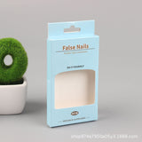 Pastel Window Box Press On Nail Packaging (MOQ=100)