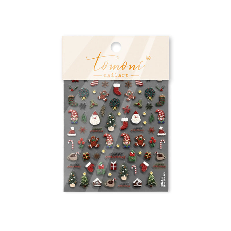 365nails: "Cozy Winter Forest" – nail art stickers