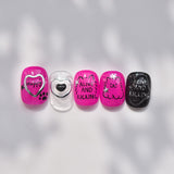 3D Embossed Nail Stickers – Pet & Heart Collection