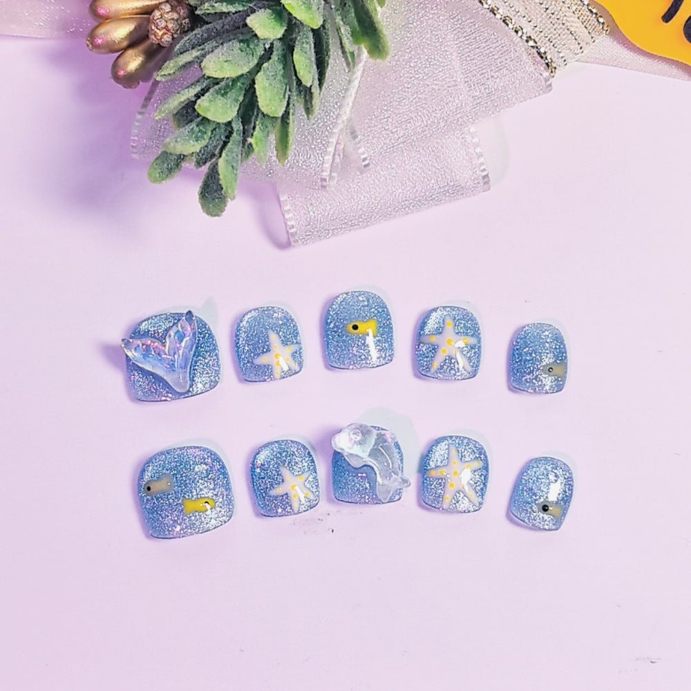 Cute Cartoon Kids Press On Nails Multi Style Collection