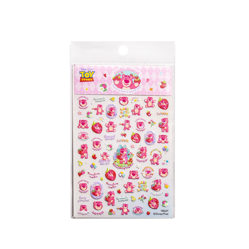 365nails: "Lotso 딸기 곰" – 네일 아트 스티커