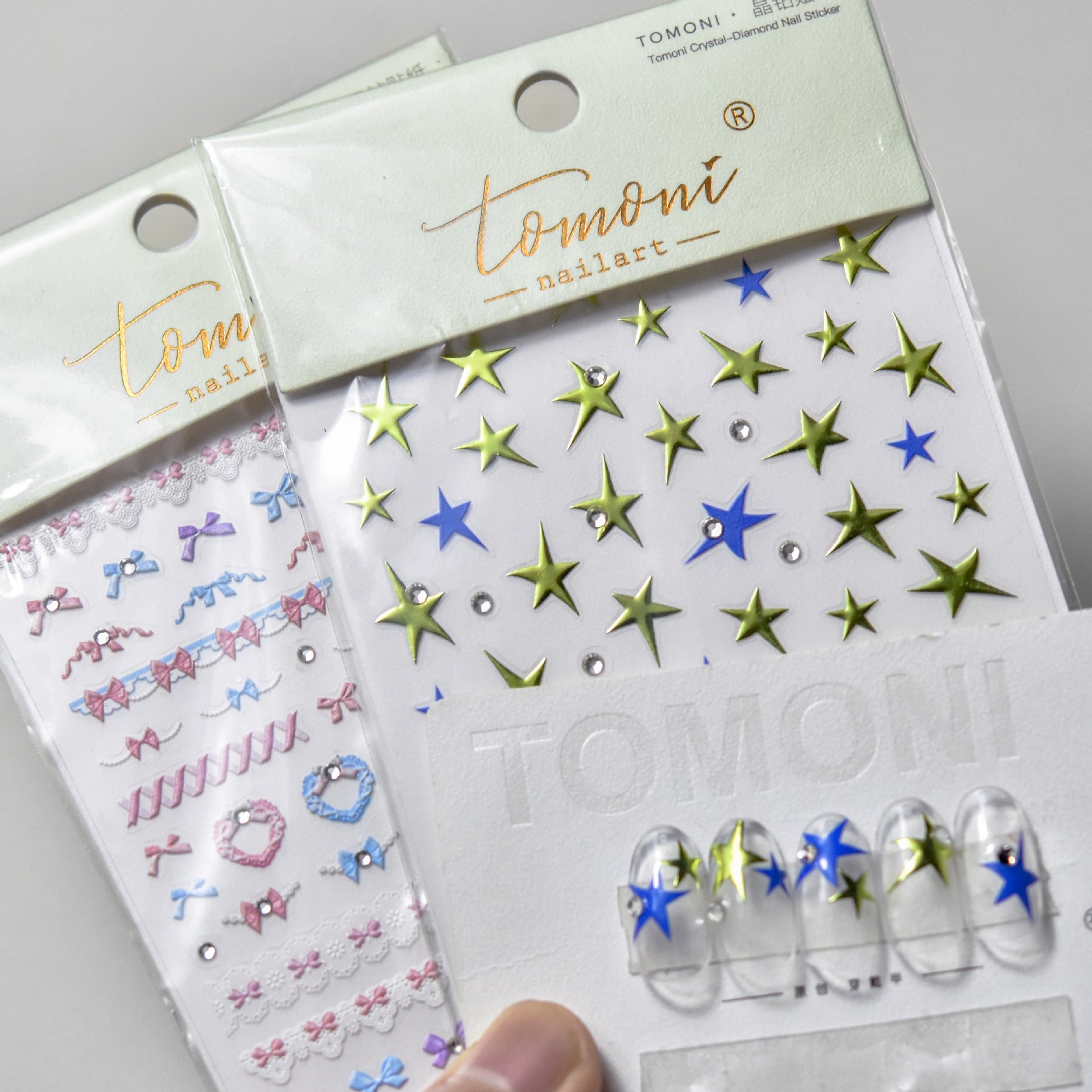 365nails: "Crystal Star" – nail art stickers