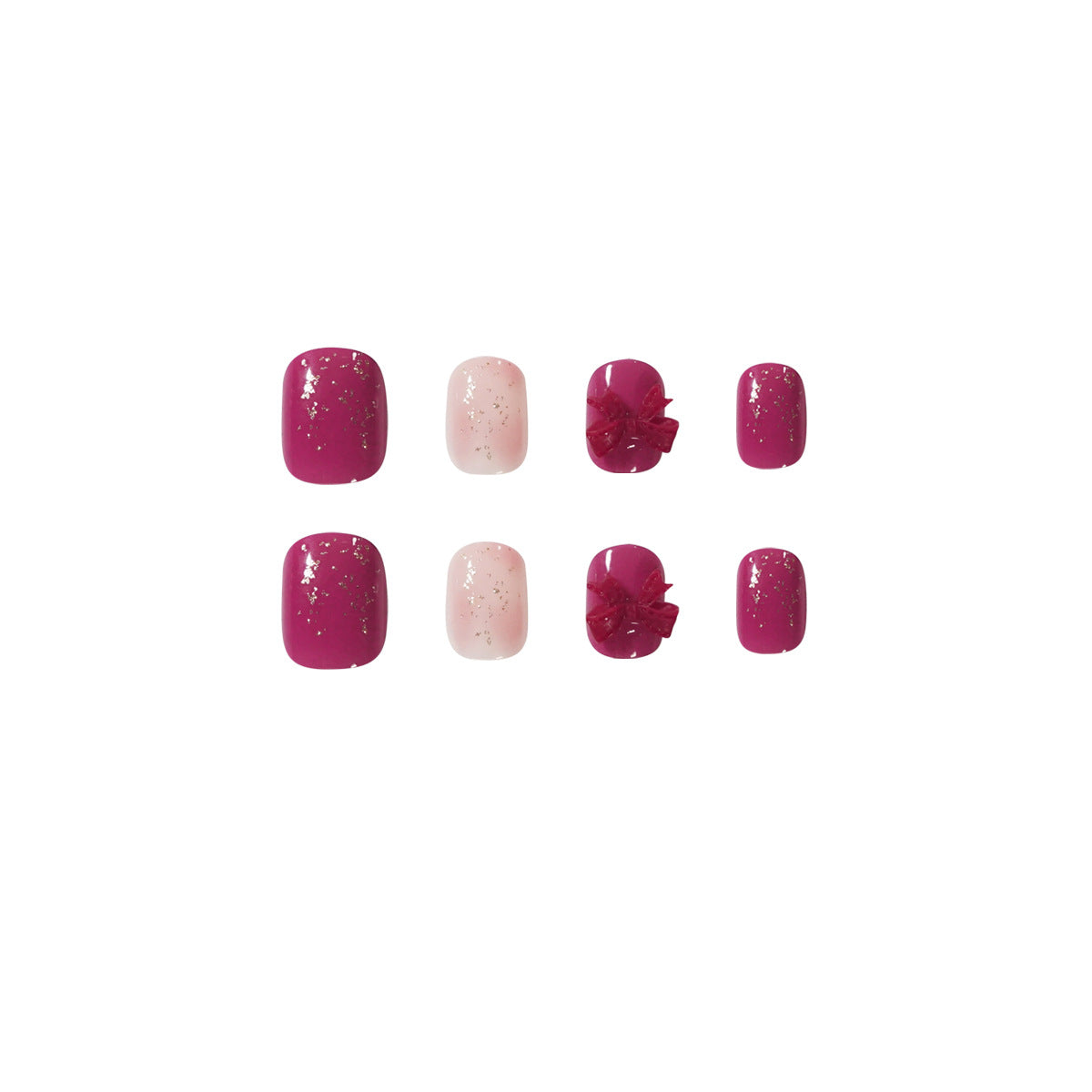 Polvo dorado fresa, lazo, uñas postizas, acabado, parche para uñas, parche para uñas, parche para uñas extraíble, venta de fábrica | 365nails