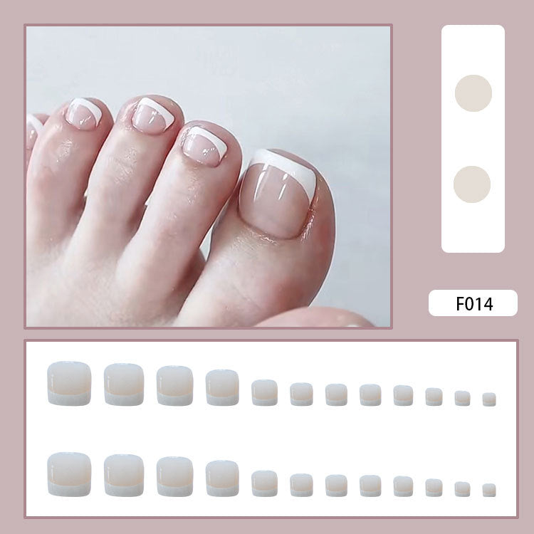 Unhas postiças com acabamento em unhas postiças Unhas postiças removíveis com acabamento em unhas postiças dos pés Unhas dos pés ｜365nails