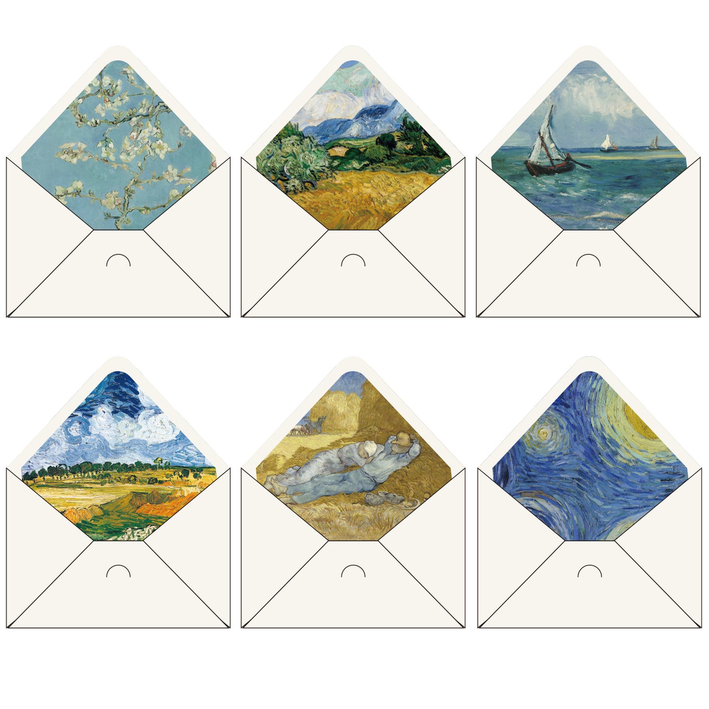 Romantic Blush Pink Envelope With Floral Wax Seal (MOQ=7)