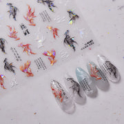 365nails: 홀로그램 행운의 코이(잉어) – 네일 아트 스티커