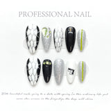 Mixed Stylish Short Medium Press On Nails Collection